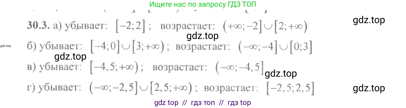 Алгебра, 10-11 класс Задачник, авторы: Мордкович Александр Григорьевич, Семенов Павел Владимирович, Денищева Лариса Олеговна, Корешкова Т А, Мишустина Татьяна Николаевна, Тульчинская Елена Ефимовна, издательство Мнемозина, Москва, 2019, Часть 2, страница 112, номер 30.3, Решение 4