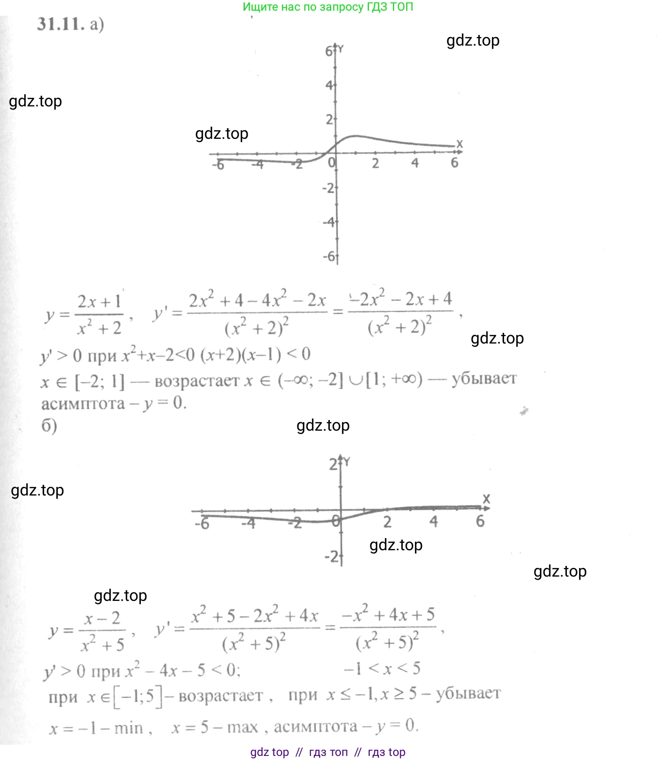 Алгебра, 10-11 класс Задачник, авторы: Мордкович Александр Григорьевич, Семенов Павел Владимирович, Денищева Лариса Олеговна, Корешкова Т А, Мишустина Татьяна Николаевна, Тульчинская Елена Ефимовна, издательство Мнемозина, Москва, 2019, Часть 2, страница 122, номер 31.11, Решение 4