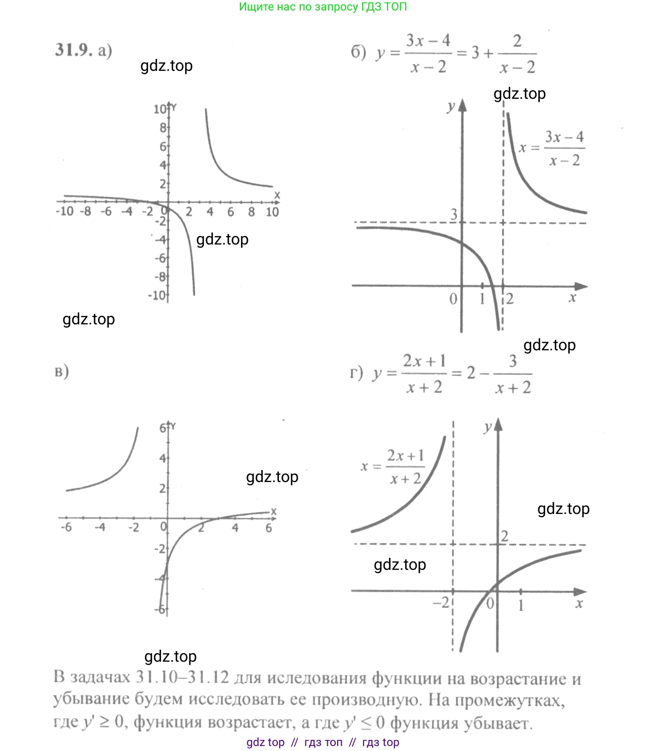 Алгебра, 10-11 класс Задачник, авторы: Мордкович Александр Григорьевич, Семенов Павел Владимирович, Денищева Лариса Олеговна, Корешкова Т А, Мишустина Татьяна Николаевна, Тульчинская Елена Ефимовна, издательство Мнемозина, Москва, 2019, Часть 2, страница 122, номер 31.9, Решение 4