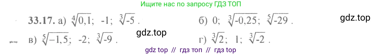 Алгебра, 10-11 класс Задачник, авторы: Мордкович Александр Григорьевич, Семенов Павел Владимирович, Денищева Лариса Олеговна, Корешкова Т А, Мишустина Татьяна Николаевна, Тульчинская Елена Ефимовна, издательство Мнемозина, Москва, 2019, Часть 2, страница 131, номер 33.17, Решение 4