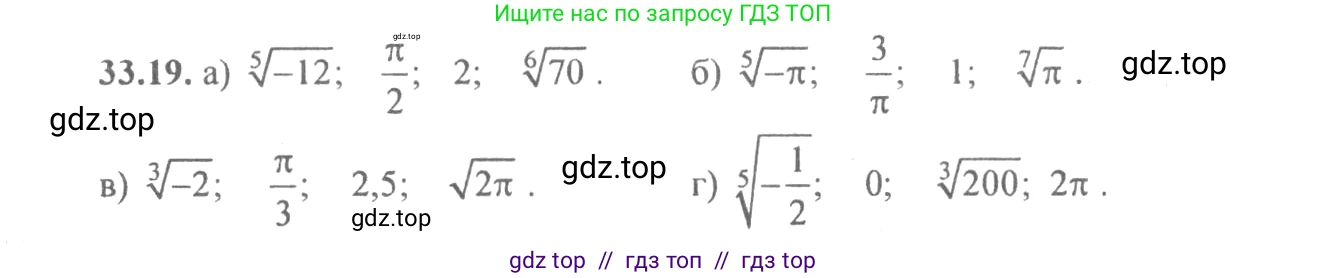 Алгебра, 10-11 класс Задачник, авторы: Мордкович Александр Григорьевич, Семенов Павел Владимирович, Денищева Лариса Олеговна, Корешкова Т А, Мишустина Татьяна Николаевна, Тульчинская Елена Ефимовна, издательство Мнемозина, Москва, 2019, Часть 2, страница 131, номер 33.19, Решение 4