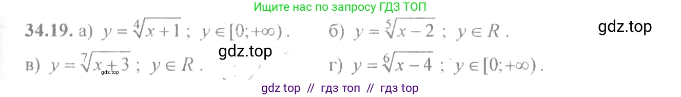 Алгебра, 10-11 класс Задачник, авторы: Мордкович Александр Григорьевич, Семенов Павел Владимирович, Денищева Лариса Олеговна, Корешкова Т А, Мишустина Татьяна Николаевна, Тульчинская Елена Ефимовна, издательство Мнемозина, Москва, 2019, Часть 2, страница 133, номер 34.19, Решение 4