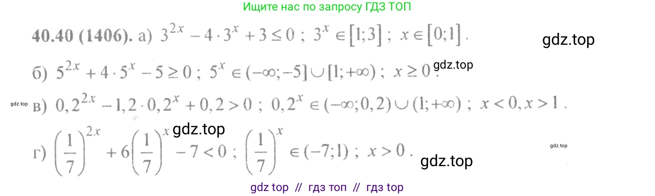 Алгебра, 10-11 класс Задачник, авторы: Мордкович Александр Григорьевич, Семенов Павел Владимирович, Денищева Лариса Олеговна, Корешкова Т А, Мишустина Татьяна Николаевна, Тульчинская Елена Ефимовна, издательство Мнемозина, Москва, 2019, Часть 2, страница 165, номер 40.40, Решение 4