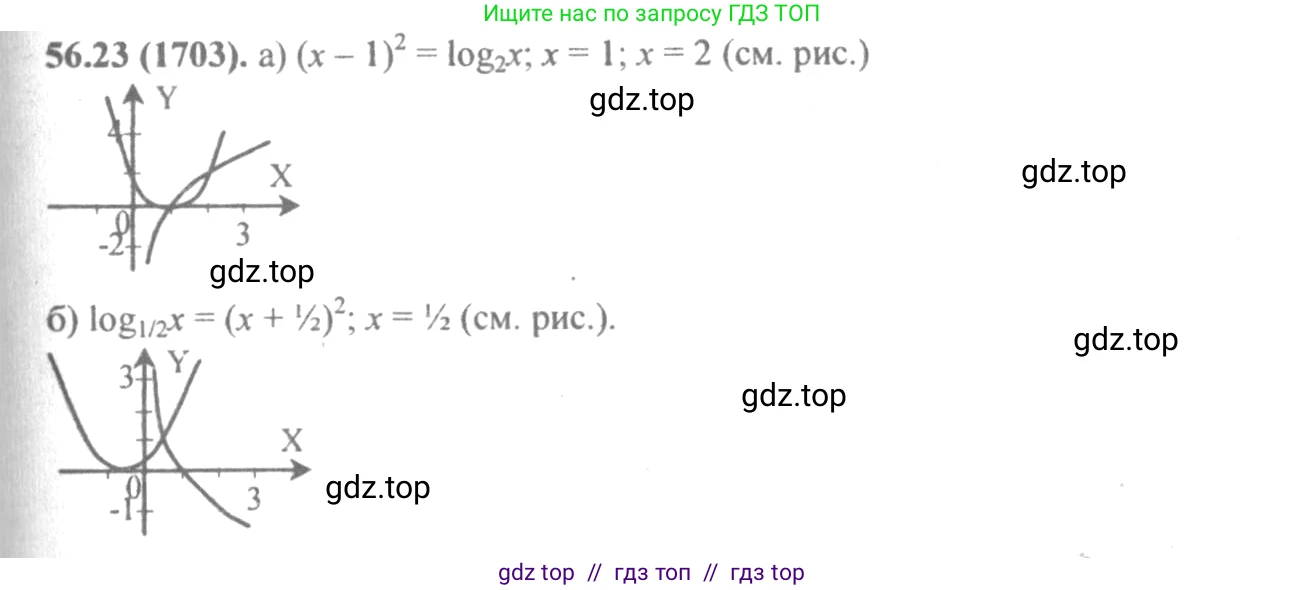 Алгебра, 10-11 класс Задачник, авторы: Мордкович Александр Григорьевич, Семенов Павел Владимирович, Денищева Лариса Олеговна, Корешкова Т А, Мишустина Татьяна Николаевна, Тульчинская Елена Ефимовна, издательство Мнемозина, Москва, 2019, Часть 2, страница 222, номер 56.23, Решение 4