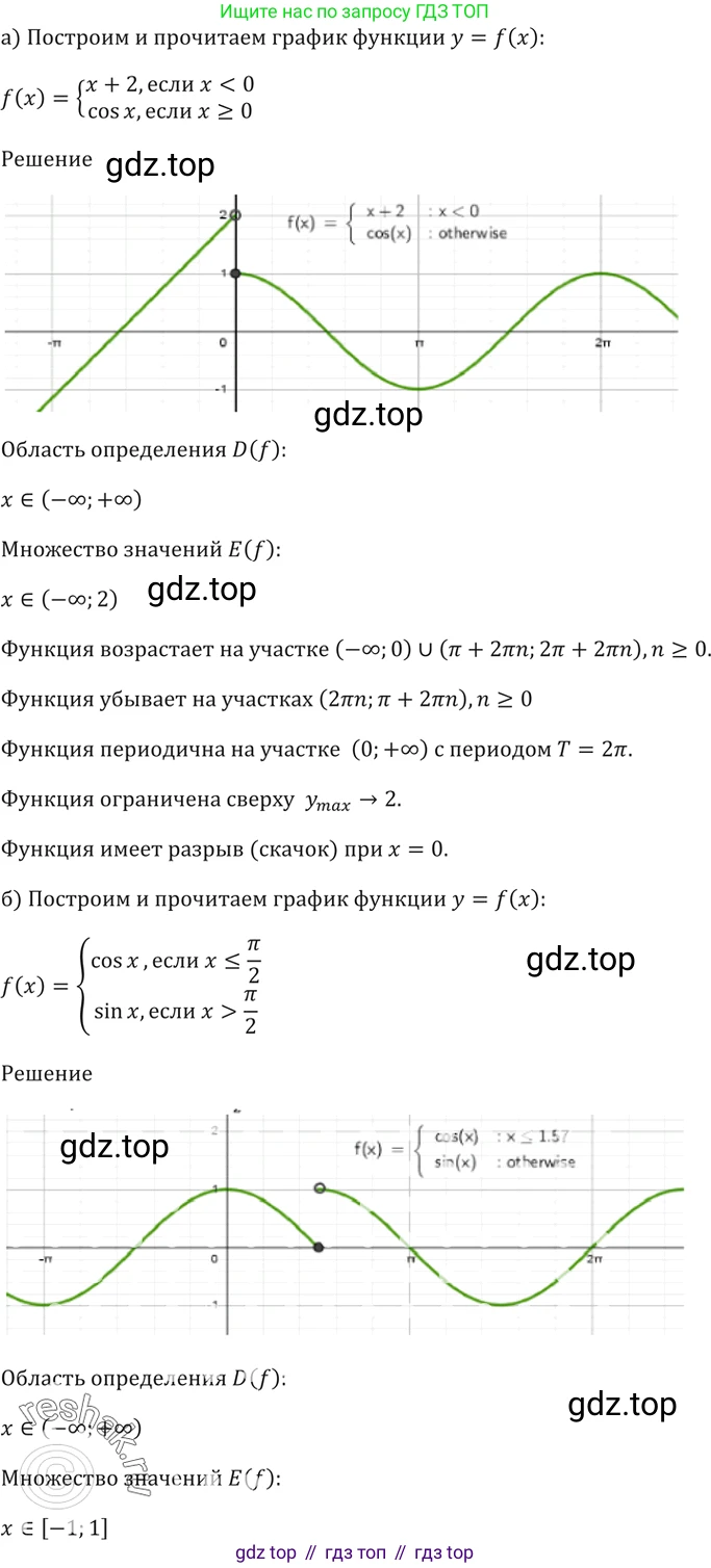 Алгебра, 10-11 класс Задачник, авторы: Мордкович Александр Григорьевич, Семенов Павел Владимирович, Денищева Лариса Олеговна, Корешкова Т А, Мишустина Татьяна Николаевна, Тульчинская Елена Ефимовна, издательство Мнемозина, Москва, 2019, Часть 2, страница 33, номер 11.9, Решение 5