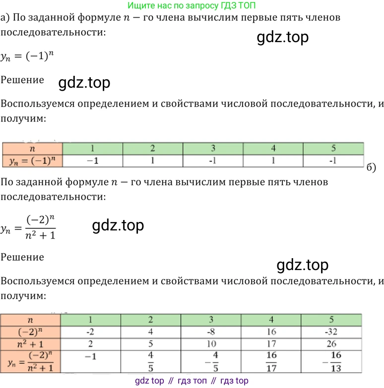 Алгебра, 10-11 класс Задачник, авторы: Мордкович Александр Григорьевич, Семенов Павел Владимирович, Денищева Лариса Олеговна, Корешкова Т А, Мишустина Татьяна Николаевна, Тульчинская Елена Ефимовна, издательство Мнемозина, Москва, 2019, Часть 2, страница 79, номер 24.2, Решение 5