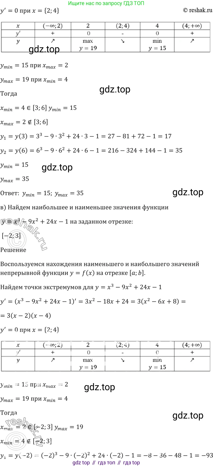 Алгебра, 10-11 класс Задачник, авторы: Мордкович Александр Григорьевич, Семенов Павел Владимирович, Денищева Лариса Олеговна, Корешкова Т А, Мишустина Татьяна Николаевна, Тульчинская Елена Ефимовна, издательство Мнемозина, Москва, 2019, Часть 2, страница 124, номер 32.8, Решение 5 (продолжение 2)