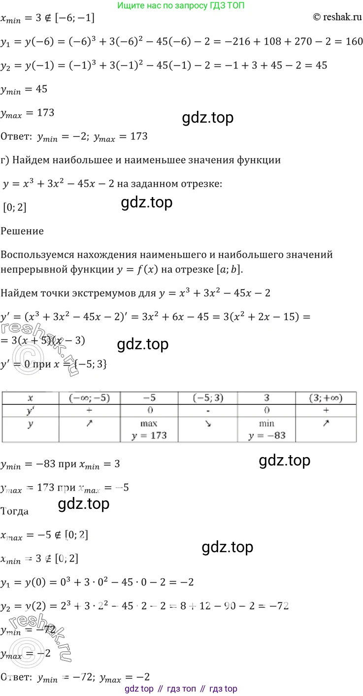 Алгебра, 10-11 класс Задачник, авторы: Мордкович Александр Григорьевич, Семенов Павел Владимирович, Денищева Лариса Олеговна, Корешкова Т А, Мишустина Татьяна Николаевна, Тульчинская Елена Ефимовна, издательство Мнемозина, Москва, 2019, Часть 2, страница 124, номер 32.9, Решение 5 (продолжение 3)