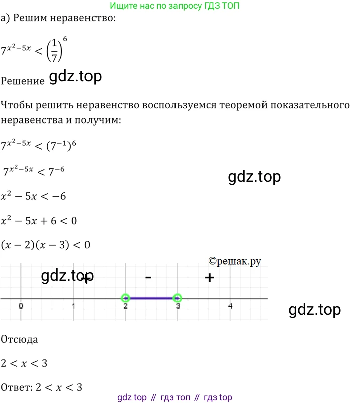 Алгебра, 10-11 класс Задачник, авторы: Мордкович Александр Григорьевич, Семенов Павел Владимирович, Денищева Лариса Олеговна, Корешкова Т А, Мишустина Татьяна Николаевна, Тульчинская Елена Ефимовна, издательство Мнемозина, Москва, 2019, Часть 2, страница 166, номер 40.47, Решение 5