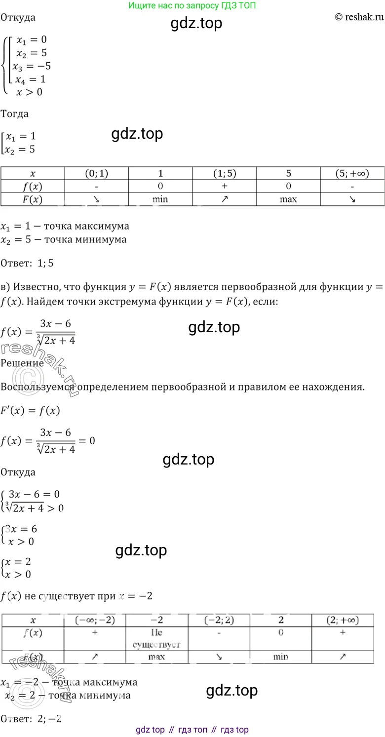 Алгебра, 10-11 класс Задачник, авторы: Мордкович Александр Григорьевич, Семенов Павел Владимирович, Денищева Лариса Олеговна, Корешкова Т А, Мишустина Татьяна Николаевна, Тульчинская Елена Ефимовна, издательство Мнемозина, Москва, 2019, Часть 2, страница 195, номер 48.21, Решение 5 (продолжение 2)