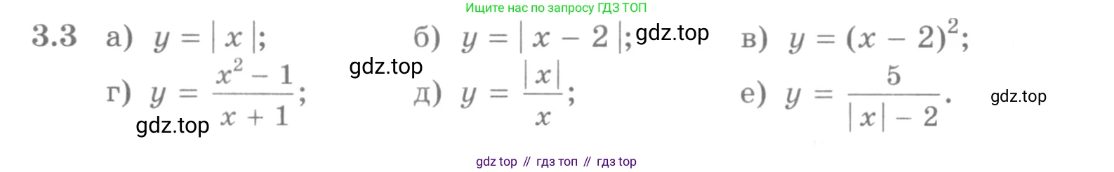 ГДЗ Алгебра, 10 класс Учебник, авторы: Никольский Сергей Михайлович, Потапов Михаил Константинович, Решетников Николай Николаевич, Шевкин Александр Владимирович, издательство Просвещение, Москва, 2014, голубого цвета, страница 96, номер 3.3, Условие