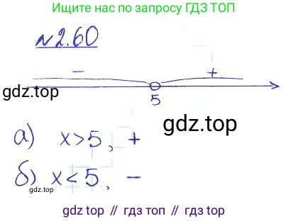 ГДЗ Алгебра, 10 класс Учебник, авторы: Никольский Сергей Михайлович, Потапов Михаил Константинович, Решетников Николай Николаевич, Шевкин Александр Владимирович, издательство Просвещение, Москва, 2014, голубого цвета, страница 78, номер 2.60, Решение 2