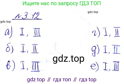 ГДЗ Алгебра, 10 класс Учебник, авторы: Никольский Сергей Михайлович, Потапов Михаил Константинович, Решетников Николай Николаевич, Шевкин Александр Владимирович, издательство Просвещение, Москва, 2014, голубого цвета, страница 99, номер 3.12, Решение 2
