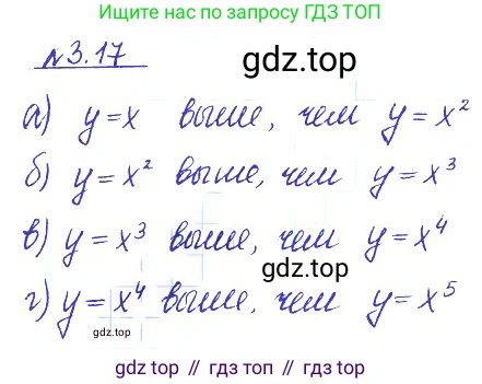 ГДЗ Алгебра, 10 класс Учебник, авторы: Никольский Сергей Михайлович, Потапов Михаил Константинович, Решетников Николай Николаевич, Шевкин Александр Владимирович, издательство Просвещение, Москва, 2014, голубого цвета, страница 100, номер 3.17, Решение 2