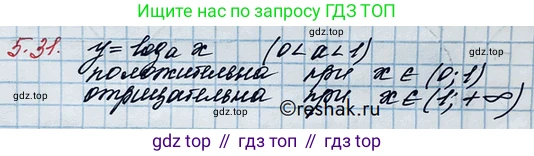 ГДЗ Алгебра, 10 класс Учебник, авторы: Никольский Сергей Михайлович, Потапов Михаил Константинович, Решетников Николай Николаевич, Шевкин Александр Владимирович, издательство Просвещение, Москва, 2014, голубого цвета, страница 157, номер 5.31, Решение 3