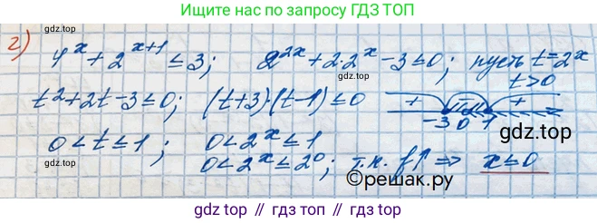 ГДЗ Алгебра, 10 класс Учебник, авторы: Никольский Сергей Михайлович, Потапов Михаил Константинович, Решетников Николай Николаевич, Шевкин Александр Владимирович, издательство Просвещение, Москва, 2014, голубого цвета, страница 380, номер 155, Решение 3 (продолжение 2)