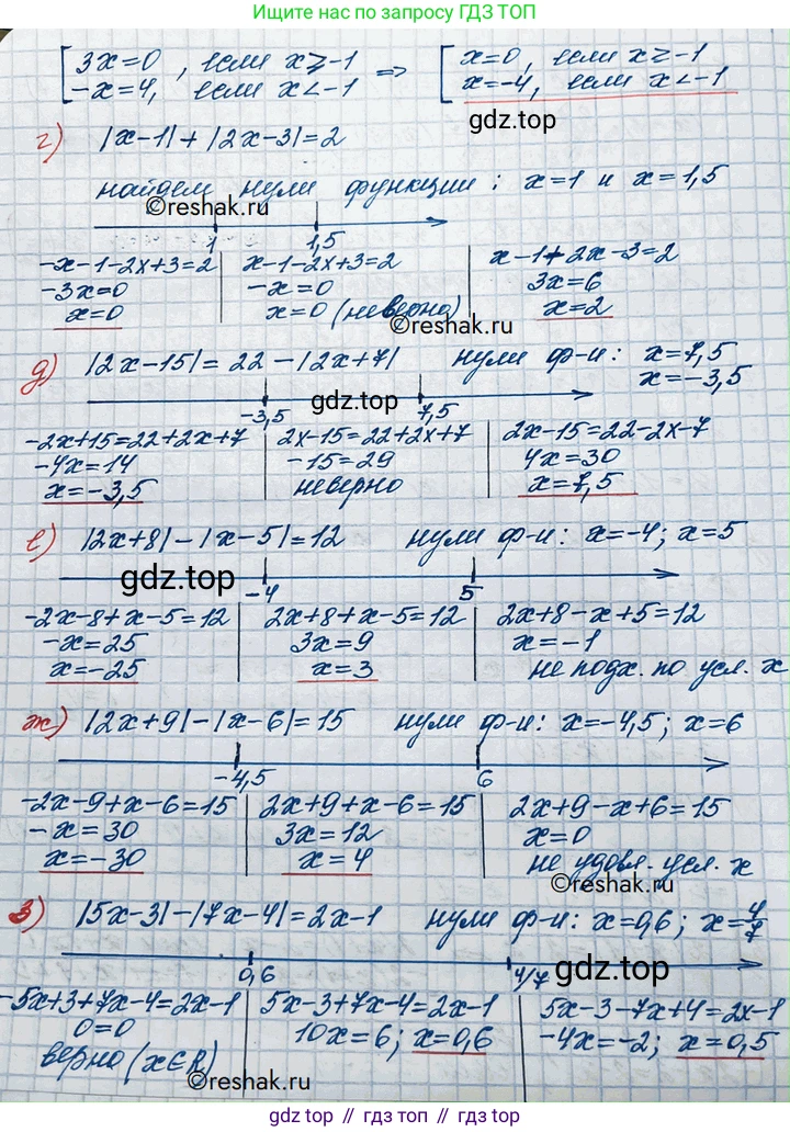 ГДЗ Алгебра, 10 класс Учебник, авторы: Никольский Сергей Михайлович, Потапов Михаил Константинович, Решетников Николай Николаевич, Шевкин Александр Владимирович, издательство Просвещение, Москва, 2014, голубого цвета, страница 367, номер 36, Решение 3 (продолжение 2)