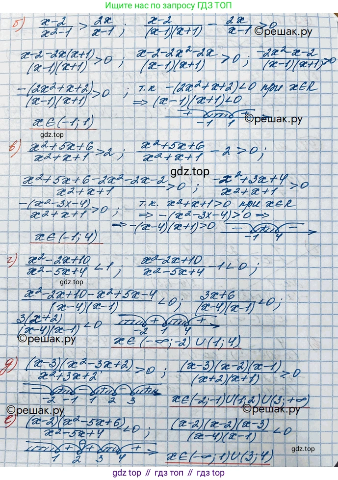 ГДЗ Алгебра, 10 класс Учебник, авторы: Никольский Сергей Михайлович, Потапов Михаил Константинович, Решетников Николай Николаевич, Шевкин Александр Владимирович, издательство Просвещение, Москва, 2014, голубого цвета, страница 373, номер 92, Решение 3 (продолжение 2)