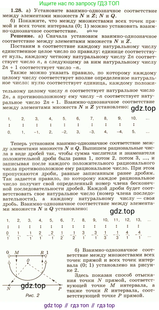 ГДЗ Алгебра, 10 класс Учебник, авторы: Никольский Сергей Михайлович, Потапов Михаил Константинович, Решетников Николай Николаевич, Шевкин Александр Владимирович, издательство Просвещение, Москва, 2014, голубого цвета, страница 15, номер 1.28, Решение 4