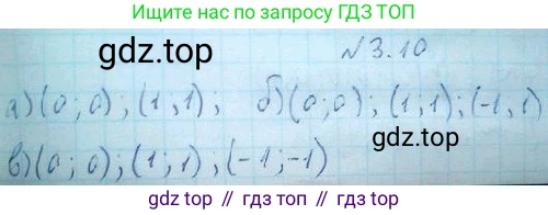 ГДЗ Алгебра, 10 класс Учебник, авторы: Никольский Сергей Михайлович, Потапов Михаил Константинович, Решетников Николай Николаевич, Шевкин Александр Владимирович, издательство Просвещение, Москва, 2014, голубого цвета, страница 99, номер 3.10, Решение 4