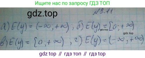 ГДЗ Алгебра, 10 класс Учебник, авторы: Никольский Сергей Михайлович, Потапов Михаил Константинович, Решетников Николай Николаевич, Шевкин Александр Владимирович, издательство Просвещение, Москва, 2014, голубого цвета, страница 99, номер 3.11, Решение 4