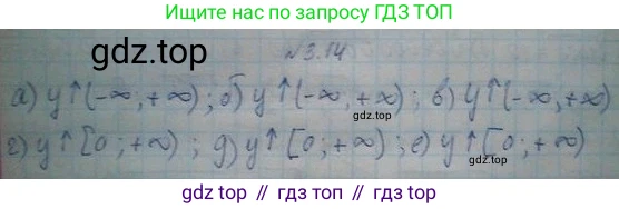 ГДЗ Алгебра, 10 класс Учебник, авторы: Никольский Сергей Михайлович, Потапов Михаил Константинович, Решетников Николай Николаевич, Шевкин Александр Владимирович, издательство Просвещение, Москва, 2014, голубого цвета, страница 100, номер 3.14, Решение 4