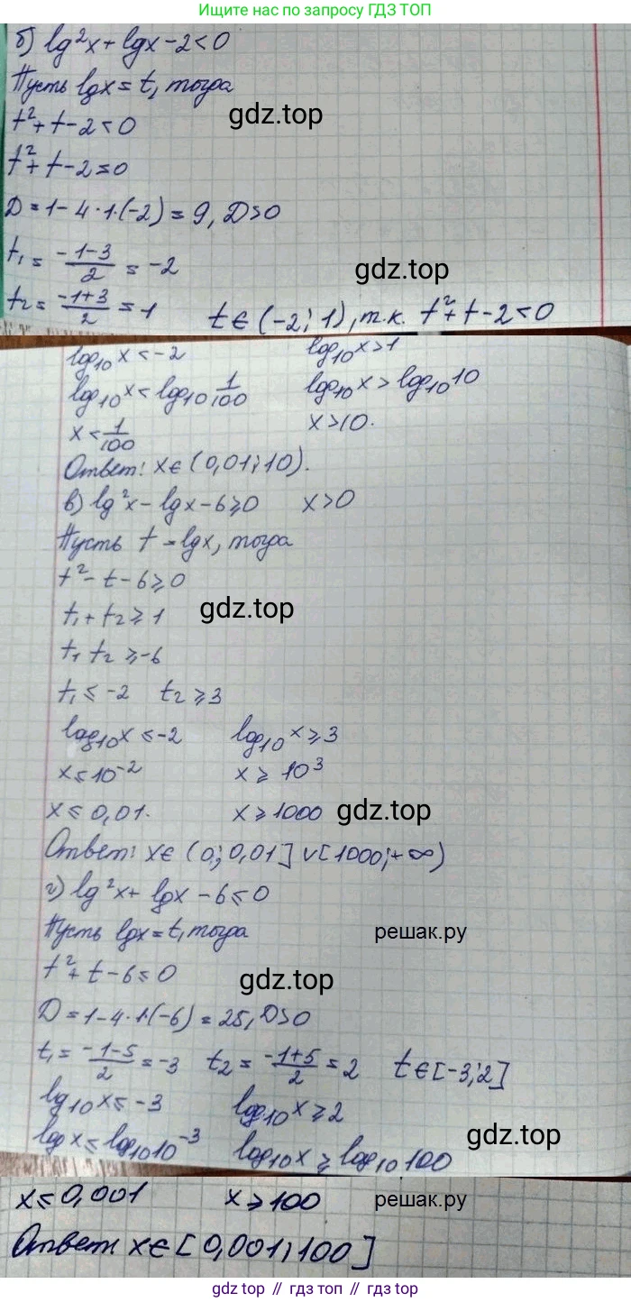 ГДЗ Алгебра, 10 класс Учебник, авторы: Никольский Сергей Михайлович, Потапов Михаил Константинович, Решетников Николай Николаевич, Шевкин Александр Владимирович, издательство Просвещение, Москва, 2014, голубого цвета, страница 187, номер 6.60, Решение 4 (продолжение 2)