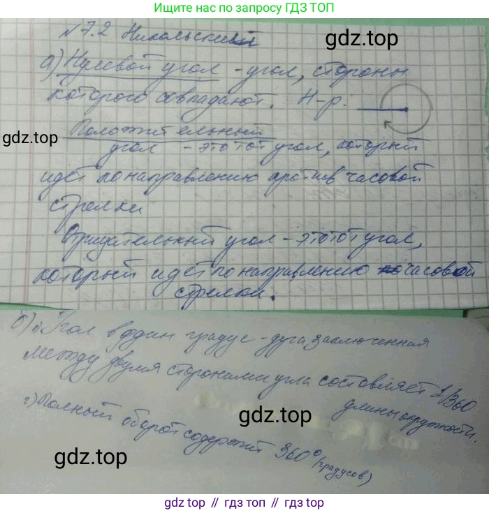 ГДЗ Алгебра, 10 класс Учебник, авторы: Никольский Сергей Михайлович, Потапов Михаил Константинович, Решетников Николай Николаевич, Шевкин Александр Владимирович, издательство Просвещение, Москва, 2014, голубого цвета, страница 197, номер 7.2, Решение 4