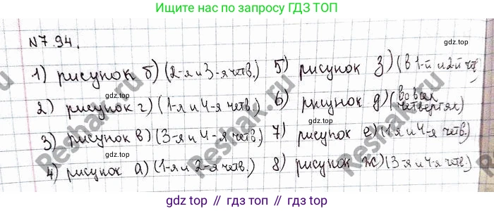 ГДЗ Алгебра, 10 класс Учебник, авторы: Никольский Сергей Михайлович, Потапов Михаил Константинович, Решетников Николай Николаевич, Шевкин Александр Владимирович, издательство Просвещение, Москва, 2014, голубого цвета, страница 230, номер 7.94, Решение 4