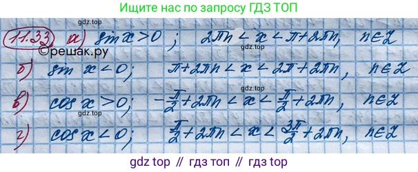 ГДЗ Алгебра, 10 класс Учебник, авторы: Никольский Сергей Михайлович, Потапов Михаил Константинович, Решетников Николай Николаевич, Шевкин Александр Владимирович, издательство Просвещение, Москва, 2014, голубого цвета, страница 315, номер 11.33, Решение 4