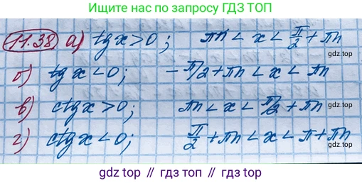 ГДЗ Алгебра, 10 класс Учебник, авторы: Никольский Сергей Михайлович, Потапов Михаил Константинович, Решетников Николай Николаевич, Шевкин Александр Владимирович, издательство Просвещение, Москва, 2014, голубого цвета, страница 318, номер 11.38, Решение 4
