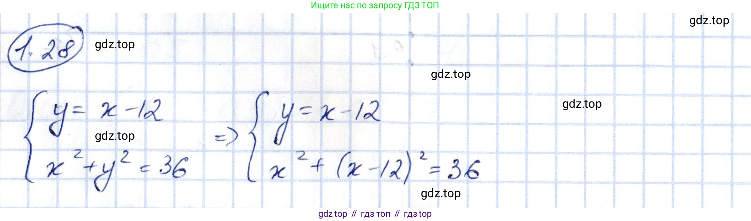 ГДЗ Алгебра, 10 класс Учебник, авторы: Шыныбеков Абдухали Насырович, Шыныбеков Данияр Абдухалиевич, Жумабаев Ринат Нурланович, издательство Атамұра, Алматы, 2019, страница 20, номер 1.28, Решение