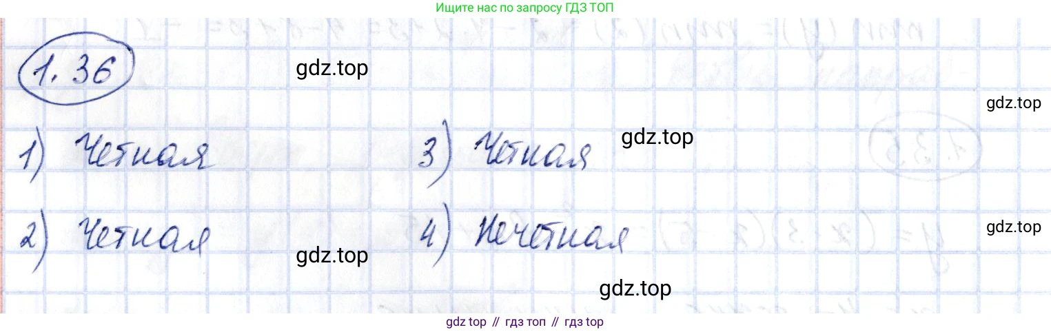 ГДЗ Алгебра, 10 класс Учебник, авторы: Шыныбеков Абдухали Насырович, Шыныбеков Данияр Абдухалиевич, Жумабаев Ринат Нурланович, издательство Атамұра, Алматы, 2019, страница 29, номер 1.36, Решение