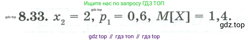 ГДЗ Алгебра, 10 класс Учебник, авторы: Шыныбеков Абдухали Насырович, Шыныбеков Данияр Абдухалиевич, Жумабаев Ринат Нурланович, издательство Атамұра, Алматы, 2019, страница 250, номер 8.33, Учебник кз