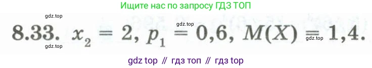 ГДЗ Алгебра, 10 класс Учебник, авторы: Шыныбеков Абдухали Насырович, Шыныбеков Данияр Абдухалиевич, Жумабаев Ринат Нурланович, издательство Атамұра, Алматы, 2019, страница 250, номер 8.33, Учебник рус