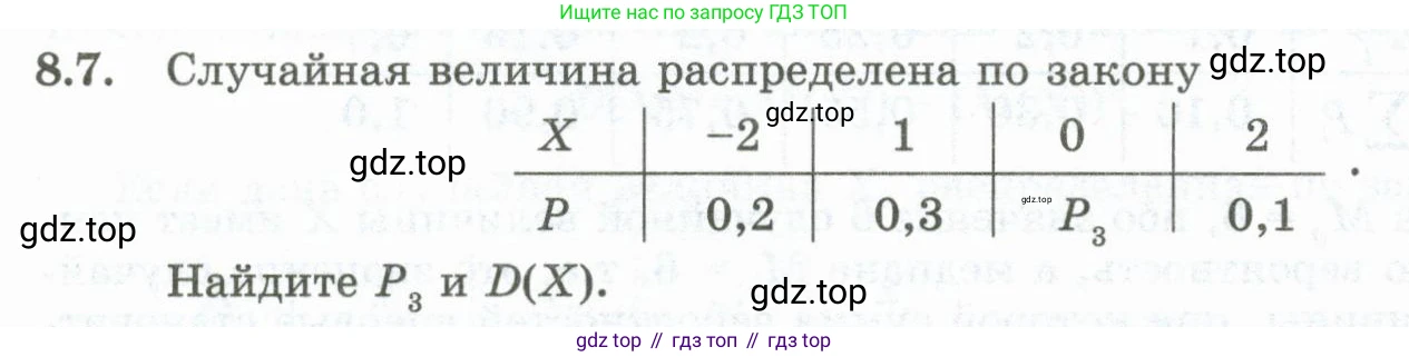 ГДЗ Алгебра, 10 класс Учебник, авторы: Шыныбеков Абдухали Насырович, Шыныбеков Данияр Абдухалиевич, Жумабаев Ринат Нурланович, издательство Атамұра, Алматы, 2019, страница 244, номер 8.7, Учебник рус
