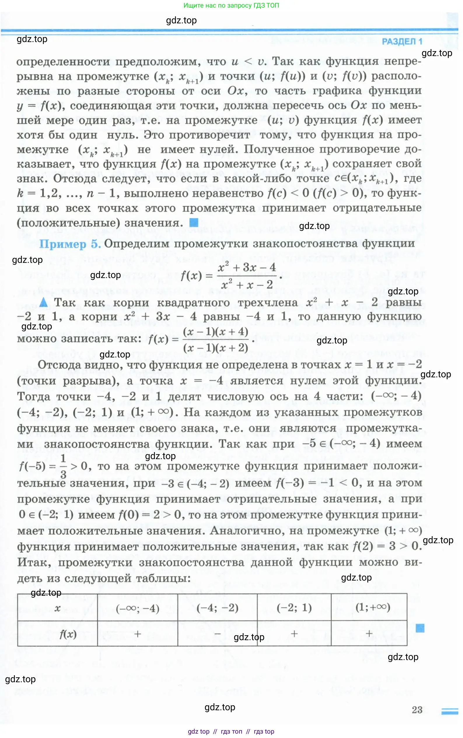 Алгебра, 10 класс Учебник, авторы: Шыныбеков Абдухали Насырович, Шыныбеков Данияр Абдухалиевич, Жумабаев Ринат Нурланович, издательство Атамұра, Алматы, 2019, страница 23