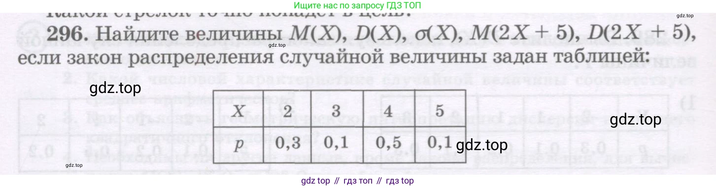 ГДЗ Алгебра, 11 класс Учебник, авторы: Абылкасымова Алма Есимбековна, Шойынбеков Каримжан Давлеталиевич, Жумагулова Зауре Абдыкеновна, издательство Мектеп, Алматы, 2015, страница 142, номер 296, Условие