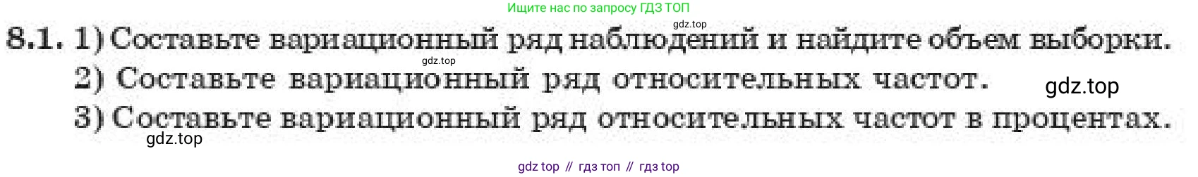 ГДЗ Алгебра, 11 класс Учебник, авторы: Абылкасымова Алма Есимбековна, Корчевский Владимир Евгеньевич, Жумагулова Зауре Абдыкеновна, издательство Мектеп, Алматы, 2019, страница 67, номер 8.1, Условие