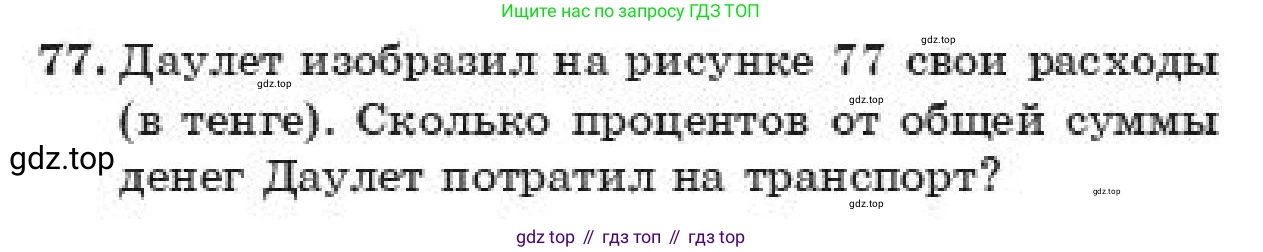 ГДЗ Алгебра, 11 класс Учебник, авторы: Абылкасымова Алма Есимбековна, Корчевский Владимир Евгеньевич, Жумагулова Зауре Абдыкеновна, издательство Мектеп, Алматы, 2019, страница 229, номер 77, Условие