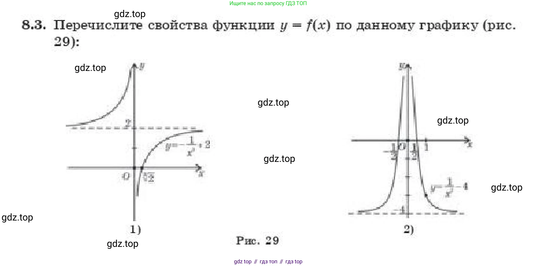 ГДЗ Алгебра, 11 класс Учебник, авторы: Абылкасымова Алма Есимбековна, Жумагулова Зауре Абдыкеновна, издательство Мектеп, Алматы, 2019, страница 57, номер 8.3, Условие