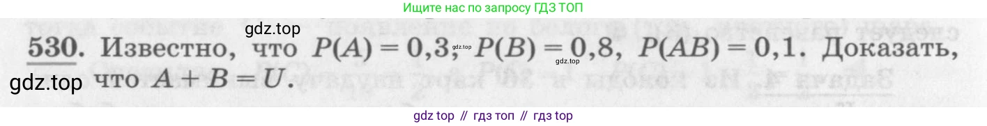 ГДЗ Алгебра, 11 класс Учебник, авторы: Колягин Юрий Михайлович, Ткачева Мария Владимировна, Федорова Надежда Евгеньевна, Шабунин Михаил Иванович, издательство Просвещение, Москва, 2014, голубого цвета, страница 204, номер 530, Условие