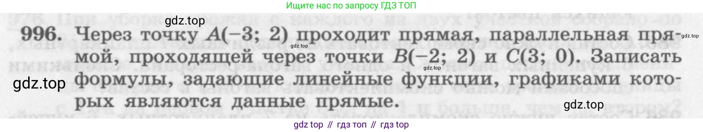 ГДЗ Алгебра, 11 класс Учебник, авторы: Колягин Юрий Михайлович, Ткачева Мария Владимировна, Федорова Надежда Евгеньевна, Шабунин Михаил Иванович, издательство Просвещение, Москва, 2014, голубого цвета, страница 342, номер 996, Условие