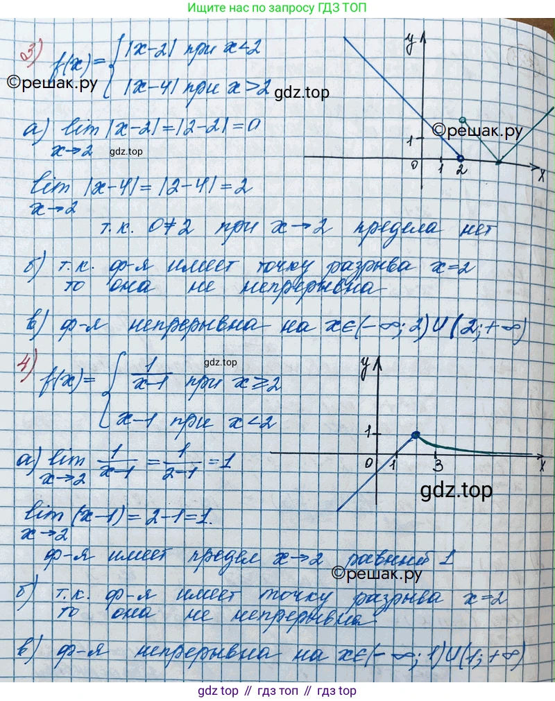 ГДЗ Алгебра, 11 класс Учебник, авторы: Колягин Юрий Михайлович, Ткачева Мария Владимировна, Федорова Надежда Евгеньевна, Шабунин Михаил Иванович, издательство Просвещение, Москва, 2014, голубого цвета, страница 71, номер 152, Решение 2 (продолжение 2)