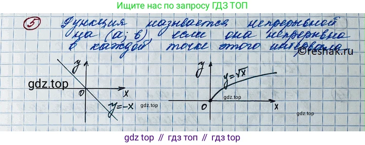 ГДЗ Алгебра, 11 класс Учебник, авторы: Колягин Юрий Михайлович, Ткачева Мария Владимировна, Федорова Надежда Евгеньевна, Шабунин Михаил Иванович, издательство Просвещение, Москва, 2014, голубого цвета, страница 101, номер 5, Решение 2