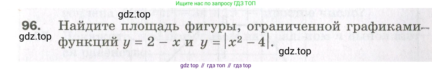 ГДЗ Алгебра, 11 класс Дидактические материалы, авторы: Мерзляк Аркадий Григорьевич, Полонский Виталий Борисович, Рабинович Ефим Михайлович, Якир Михаил Семёнович, издательство Просвещение, Москва, 2020, бирюзового цвета, страница 55, номер 96, Условие