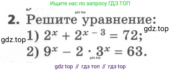 ГДЗ Алгебра, 11 класс Самостоятельные и контрольные работы, авторы: Мерзляк Аркадий Григорьевич, Полонский Виталий Борисович, Рабинович Ефим Михайлович, Якир Михаил Семёнович, издательство Вентана-граф, Москва, 2020, бирюзового цвета, страница 58, номер 2, Условие