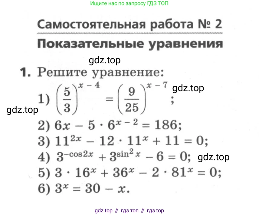 ГДЗ Алгебра, 11 класс Самостоятельные и контрольные работы, авторы: Мерзляк Аркадий Григорьевич, Полонский Виталий Борисович, Рабинович Ефим Михайлович, Якир Михаил Семёнович, издательство Вентана-граф, Москва, 2020, бирюзового цвета, страница 28, номер 2, Условие