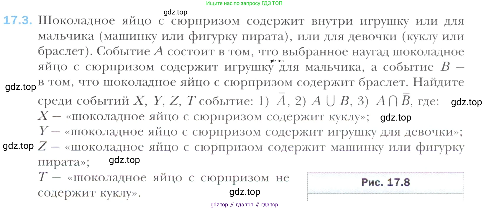 Алгебра, 11 класс Учебник, авторы: Мерзляк Аркадий Григорьевич, Номировский Дмитрий Анатольевич, Полонский Виталий Борисович, Якир Михаил Семёнович, издательство Просвещение, Москва, 2016, страница 147, номер 17.3, Учебник
