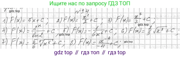 Алгебра, 11 класс Учебник, авторы: Мерзляк Аркадий Григорьевич, Номировский Дмитрий Анатольевич, Полонский Виталий Борисович, Якир Михаил Семёнович, издательство Просвещение, Москва, 2016, страница 79, номер 9.4, Решение